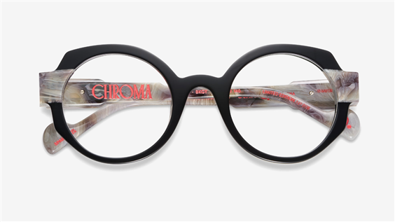 Montatura vista Etnia Barcelona Donna CHROMA CHR001 49 BKGY - CHR001 49 BKGY
